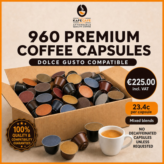 Picture of 960 DOLCE GUSTO PREMIUM COFFEE CAPSULES